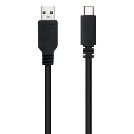 NANO CABLE Cable USB 2.0 USB-C/M - A/M 1,5m Negro